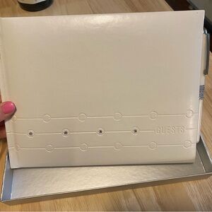 Wedding Guest Book with Pen